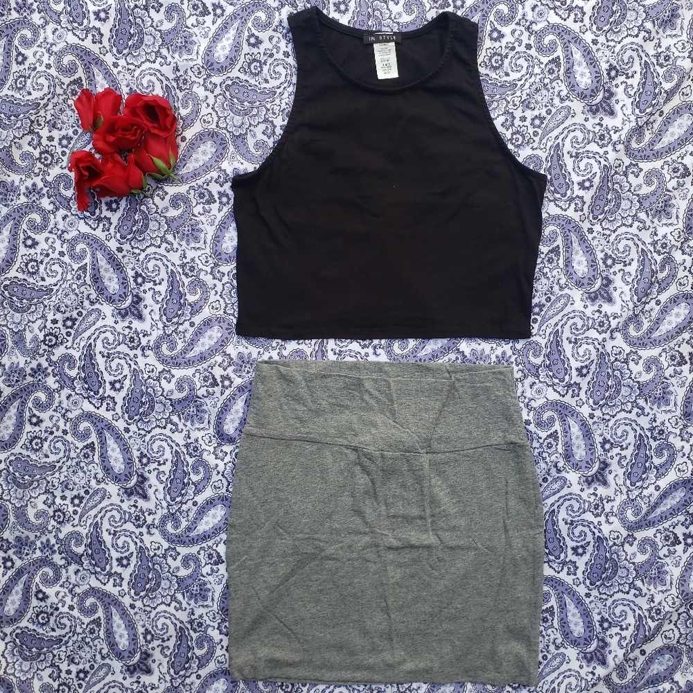 Bundle Skirt And Top Small
